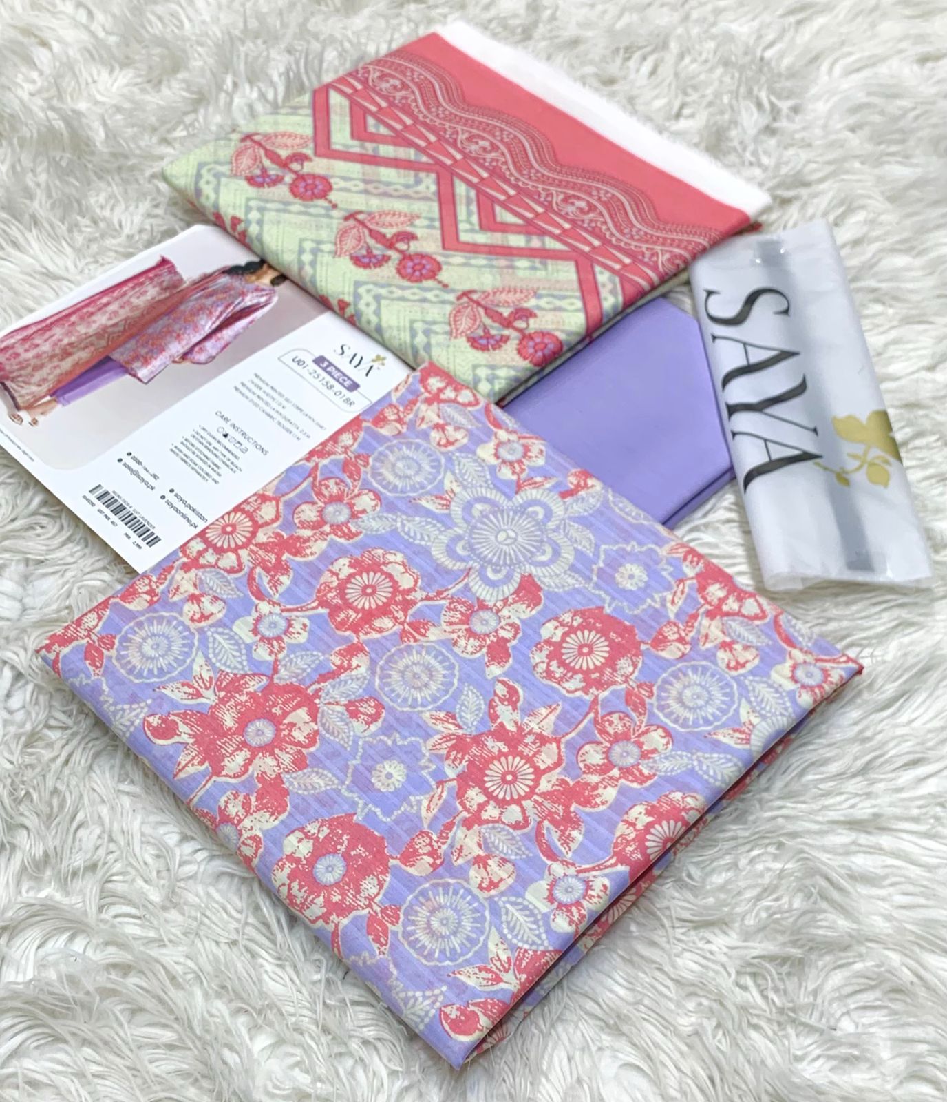 LAWN UNSTITCH 3PC