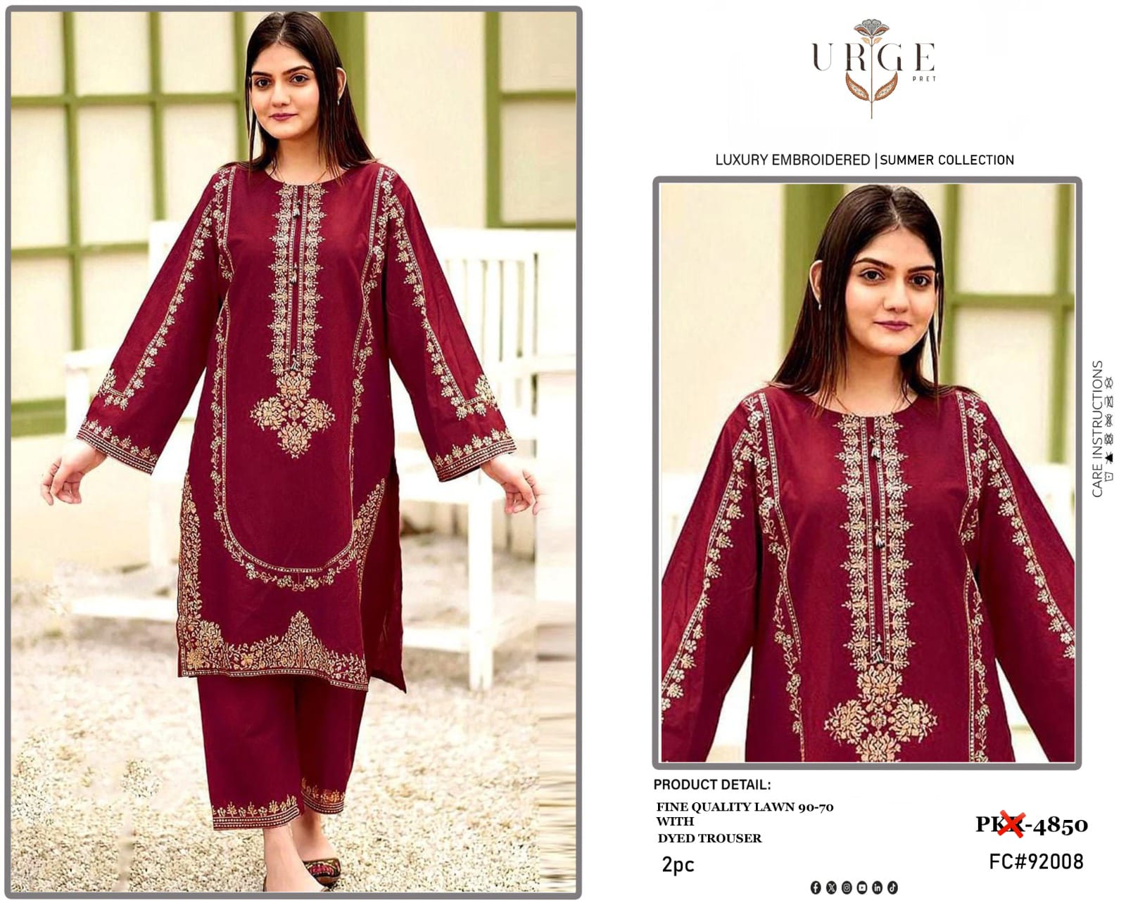 BRAND URGE Summer Eid Collection 2026