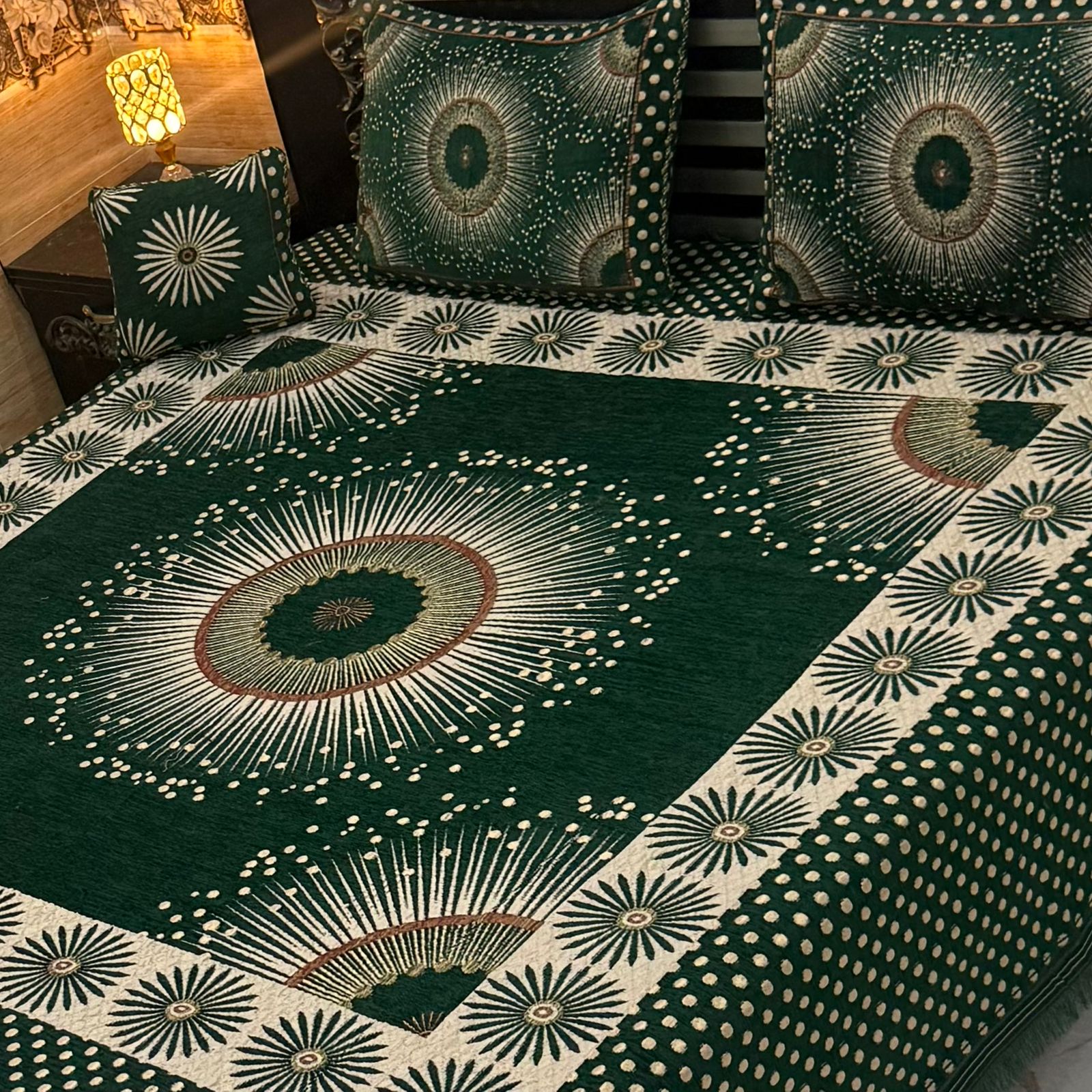 BRAND : JAQUARD BEDSHEET 4Pc Velvet - Image 10