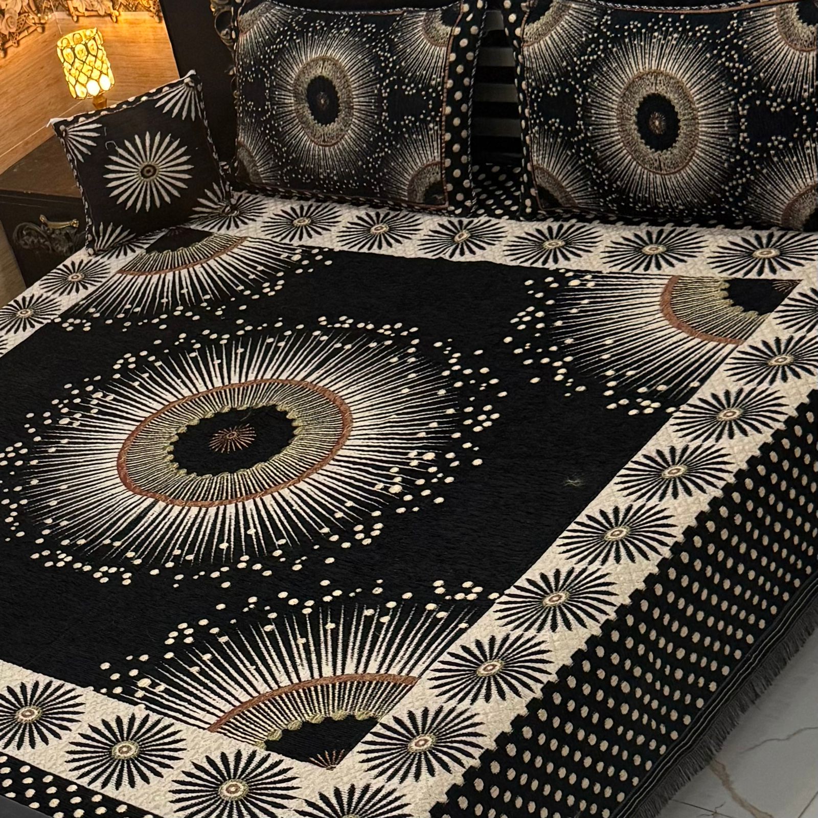 BRAND : JAQUARD BEDSHEET 4Pc Velvet - Image 11