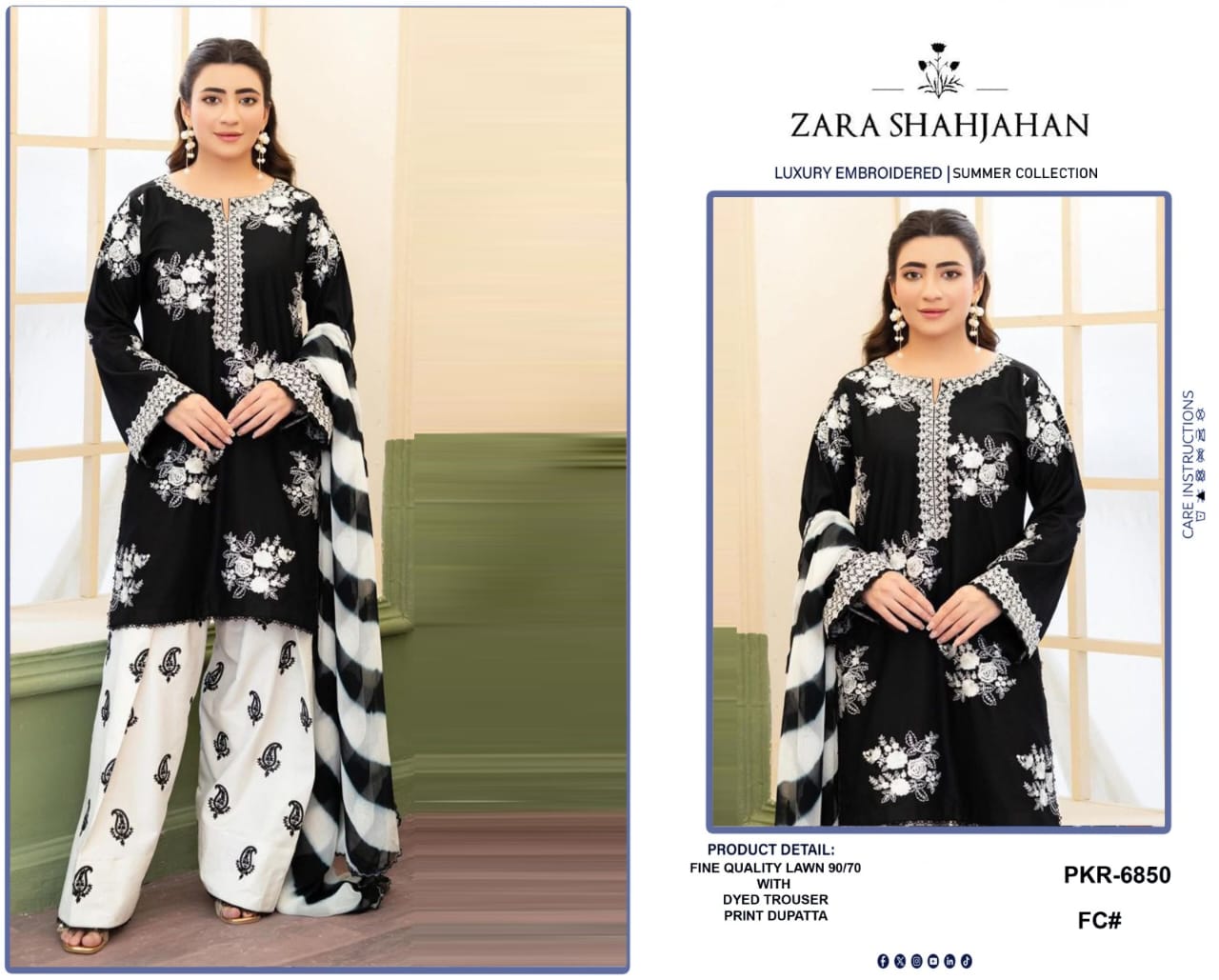BRAND : ZARA SHAH JAHAN Lawn Summer COLLECTION 2026