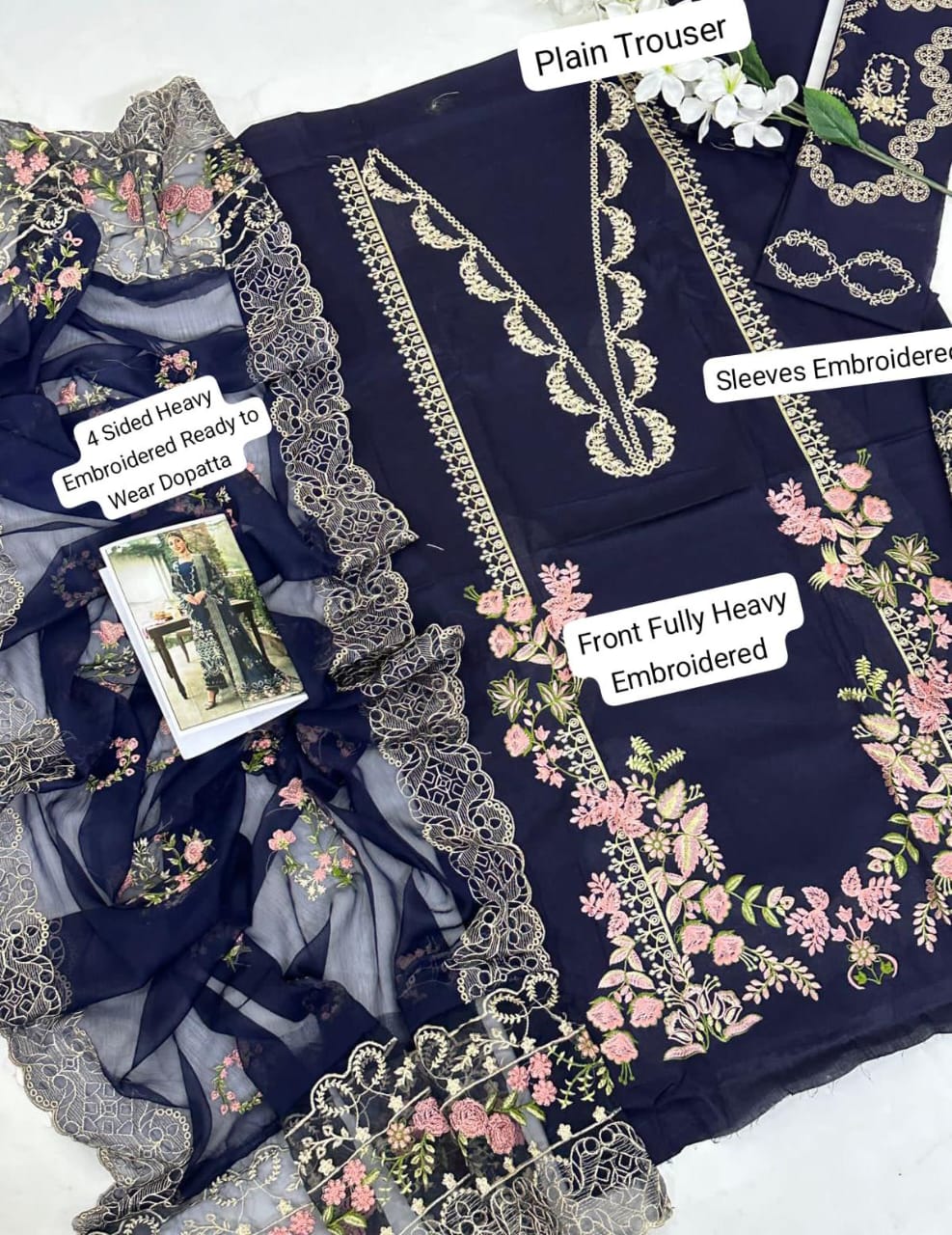 BRAND : KAHF Lawn Summer COLLECTION 2026 - Image 6