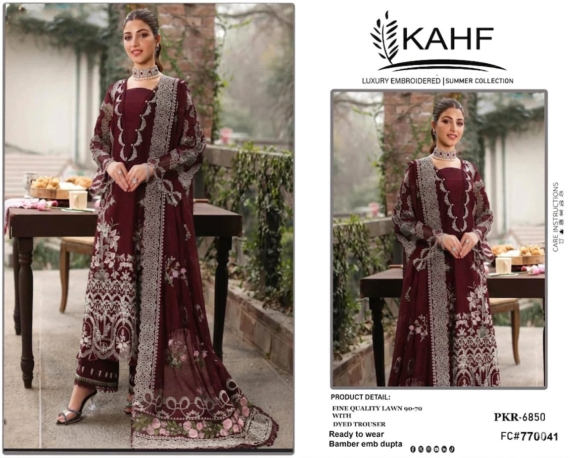 BRAND : KAHF Lawn Summer COLLECTION 2026